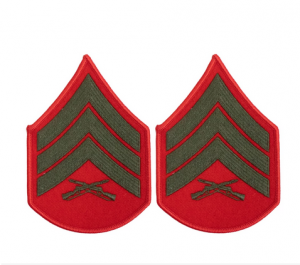 Chevron-USMC Alpha Female (Choose Rank)